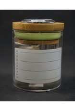Stashlogix Bamboo Lid Smart Jar w/ Boveda Pack - Small