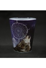 Dreamcatcher Wolf Shot Glass