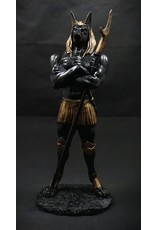 Egyptian Statue - Anubis Black & Gold
