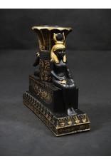 Egyptian Statue - ISIS and Osiris Candle Holder