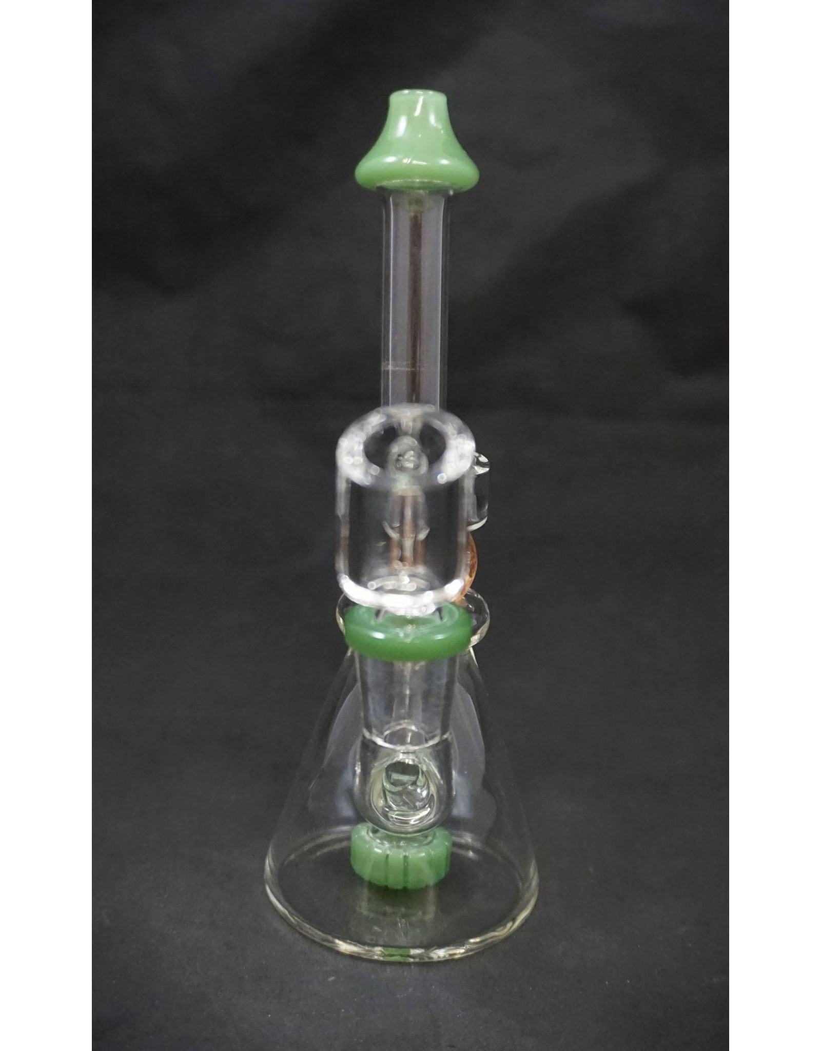 7" Suspended UV Marble Oil Rig
