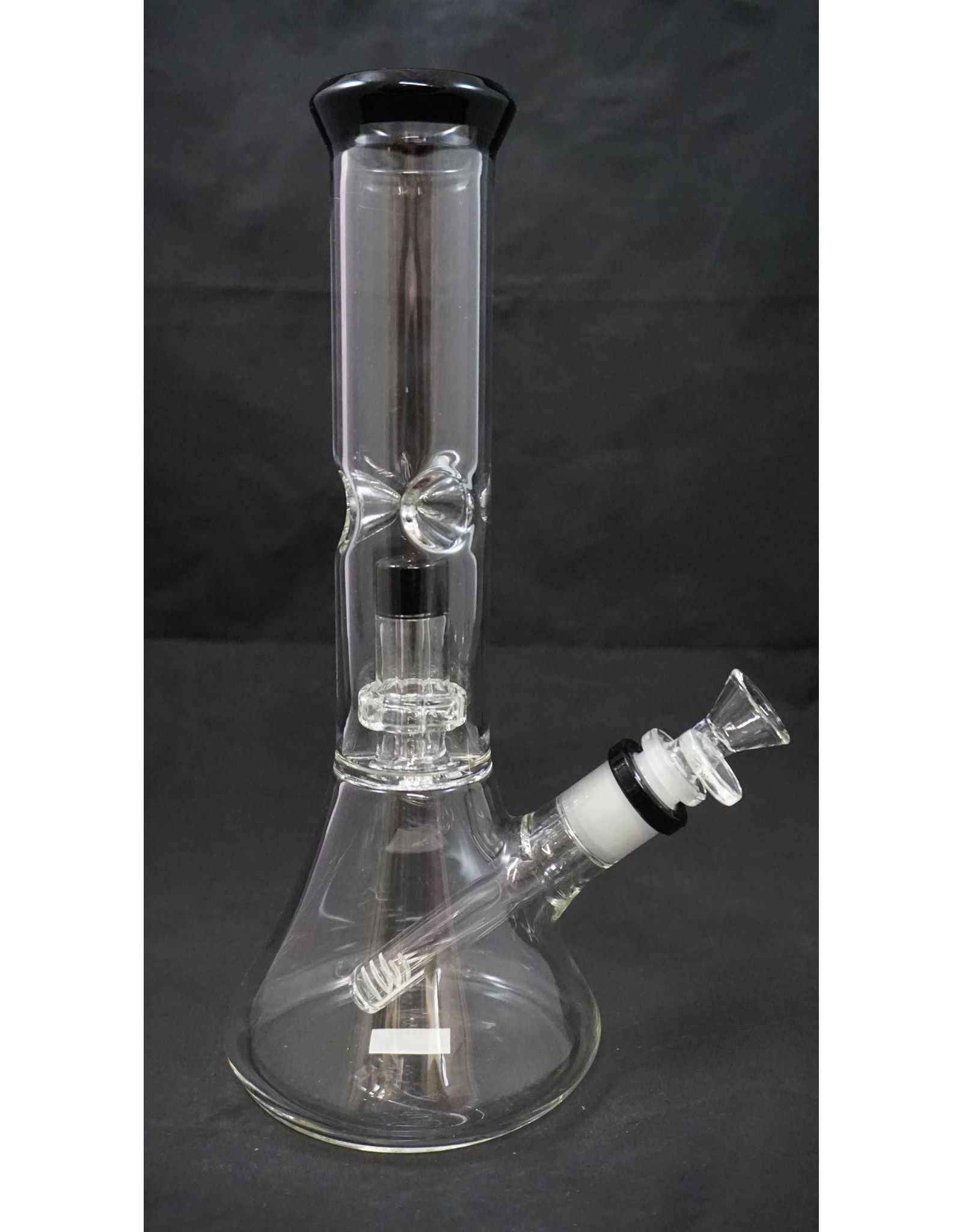 11" Double Chamber Waterpipe w/ Ice Pinch