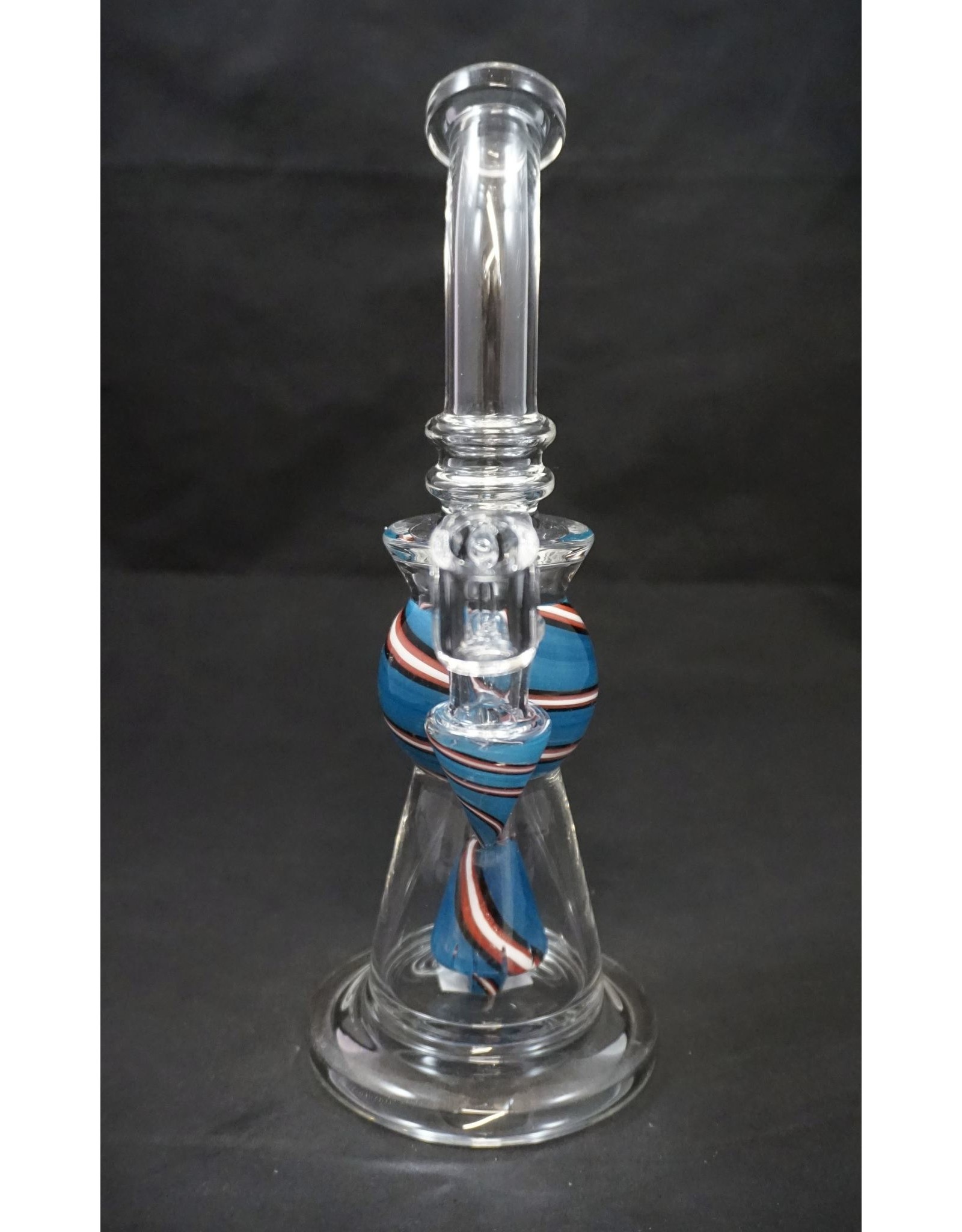 9.5" Spiral Bauble Glass Rig