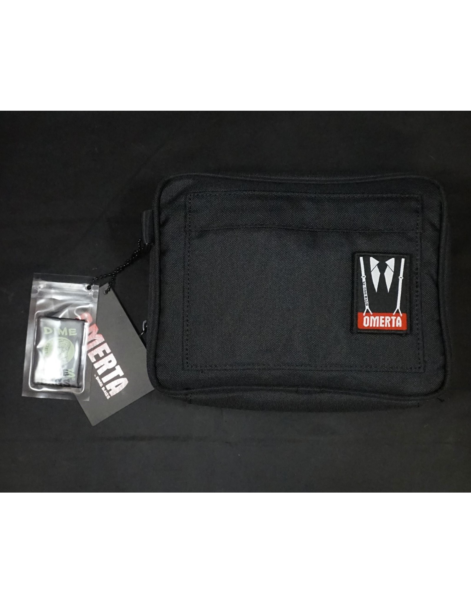 Dime Bags Omerta 10" Boss Smell Proof Pouch - Black