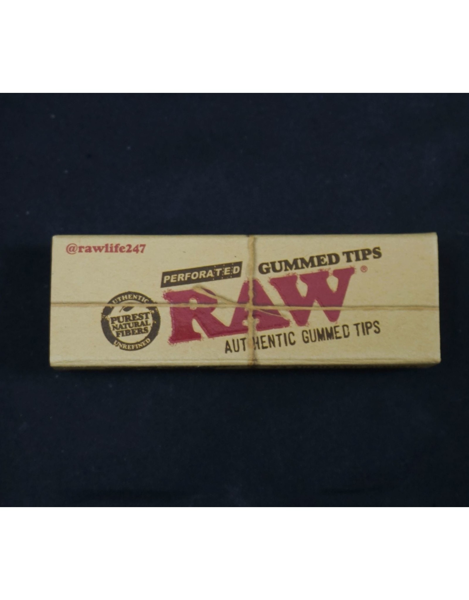 Raw Raw Gummed Perforated Tips