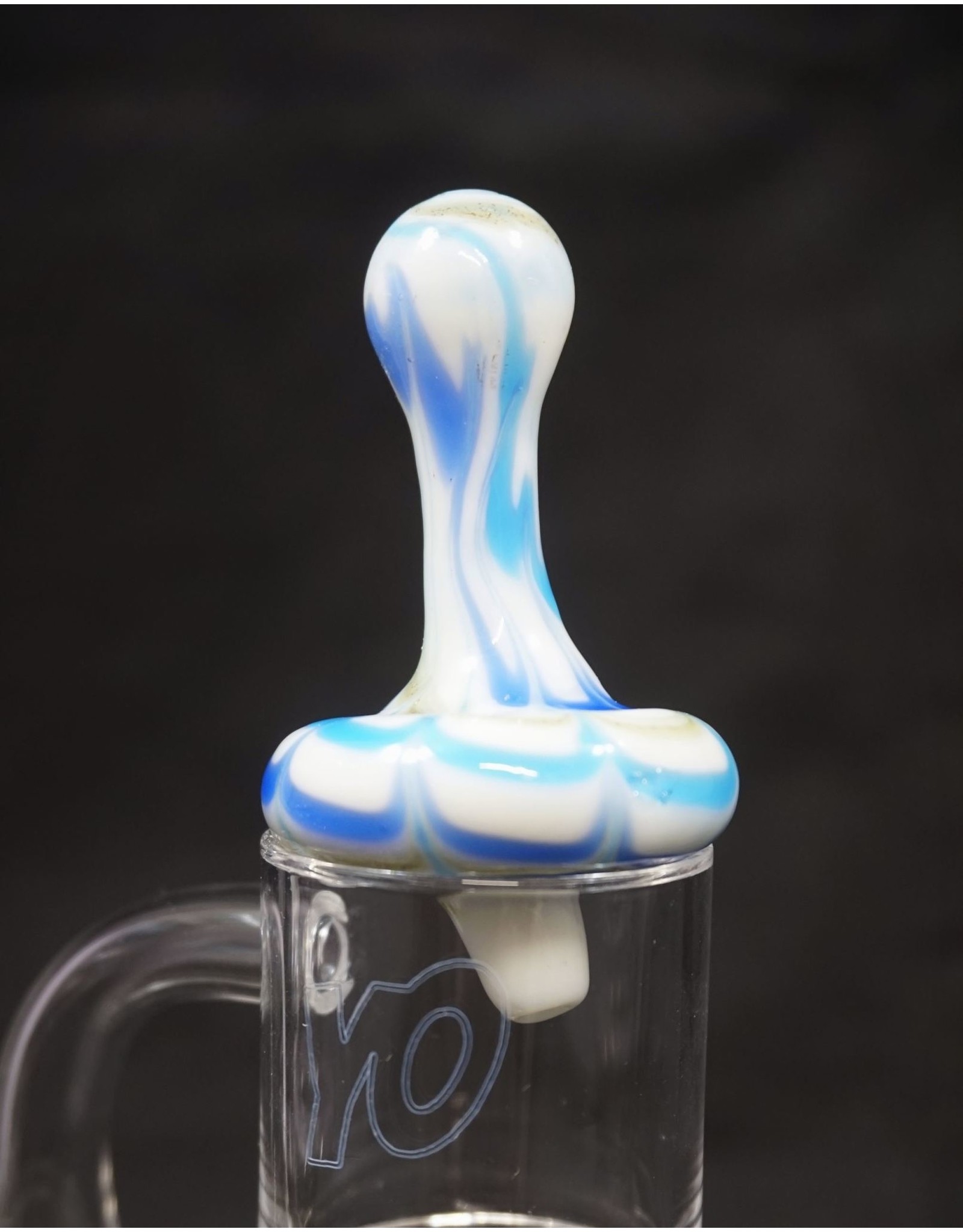 Corkscrew Swirl Nipple Carb Cap