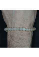 Elastic Bracelet 6mm Round Beads - Pink Aventurine