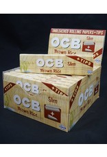 OCB OCB Brown Rice Rolling Papers KS w/ Tips