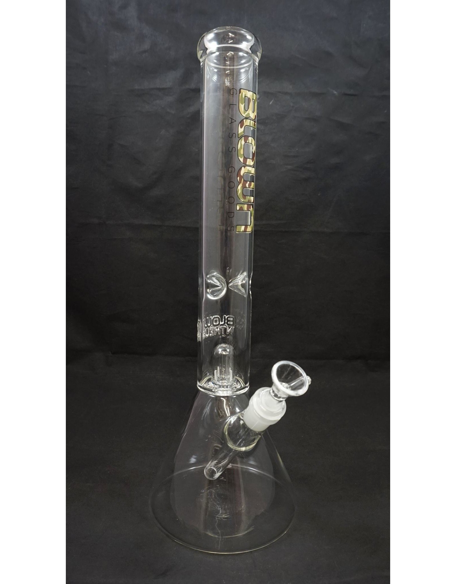 Blown Glassgoods Blown Glassgoods - 14'' Single Dome Perc Beaker