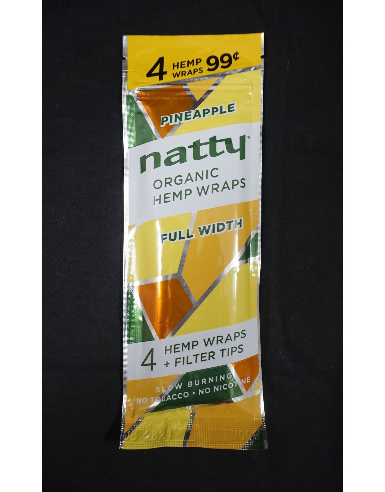 Natty Wraps Natty Organic Hemp Wraps Pineapple