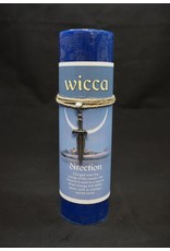 Wicca Pewter Pendant Candle - Direction