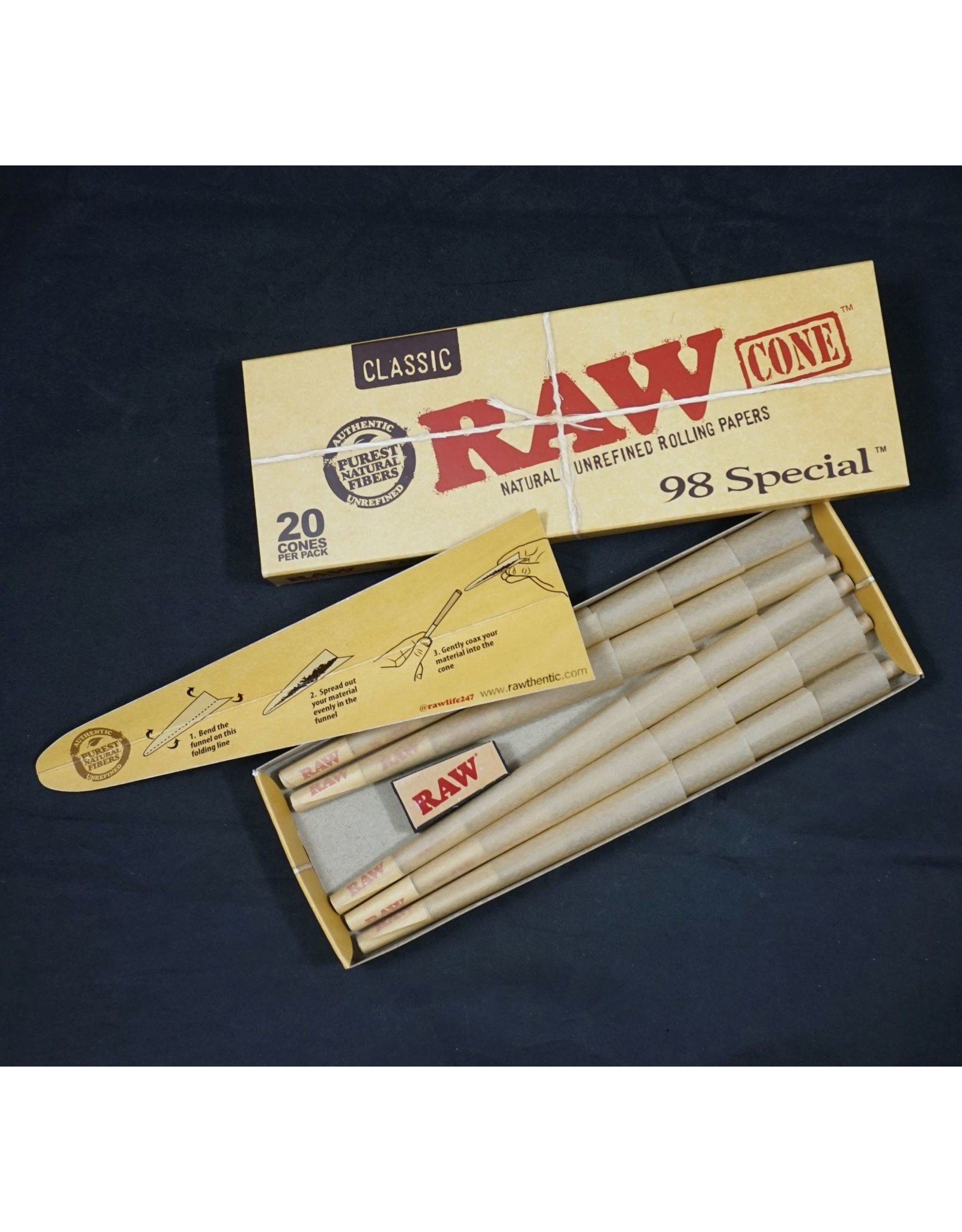 Raw Raw Classic Cone 98 Special 20pk