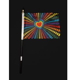 Mini Flag - Rainbow Love