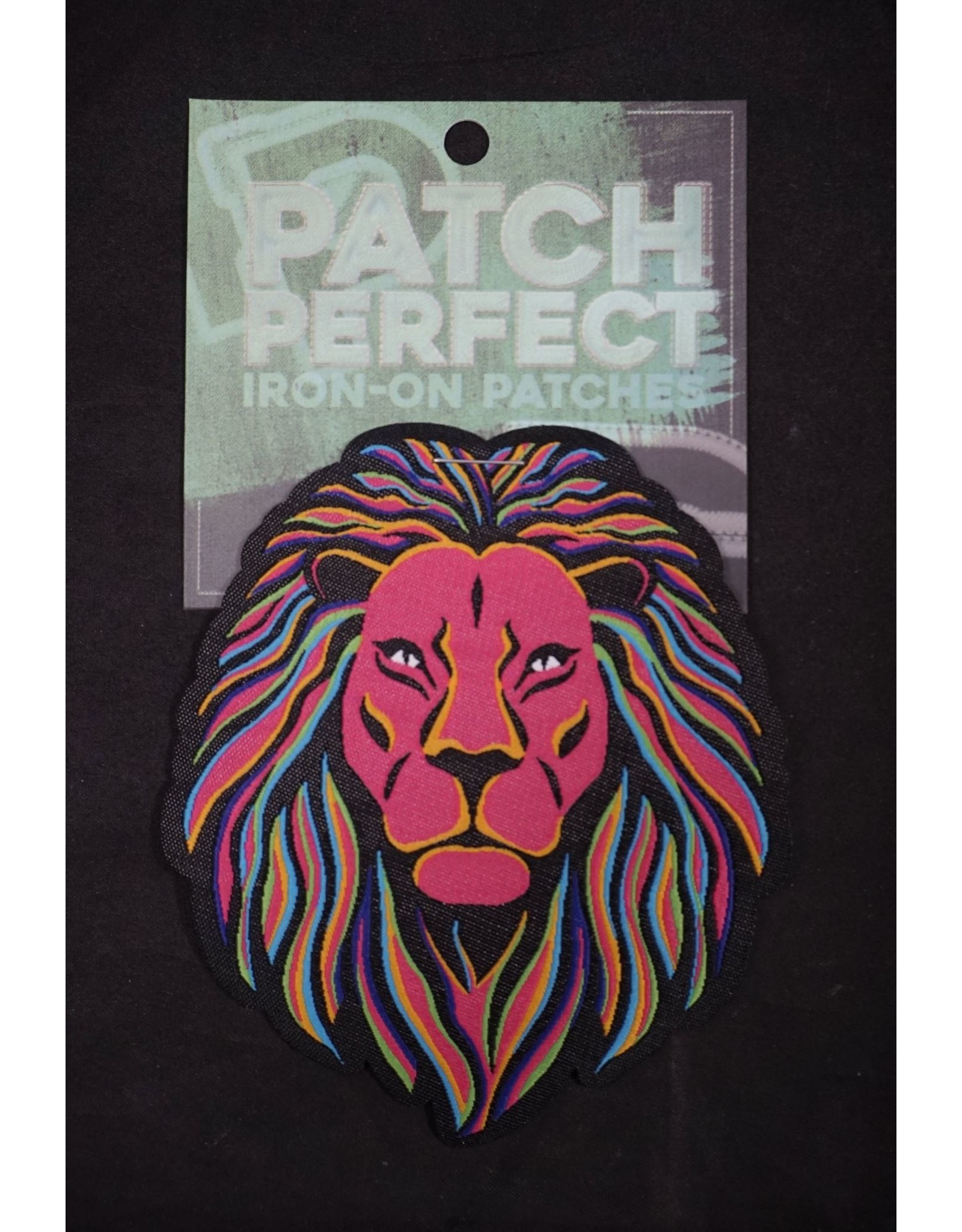 Lion Embroided Patch