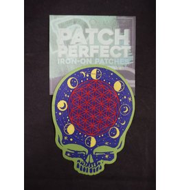 Moon Phases Skull Patch