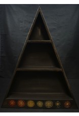 Wood Altar Shelf - Chakra