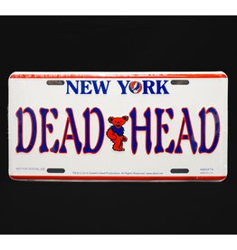 License Plate - New York Dead Head