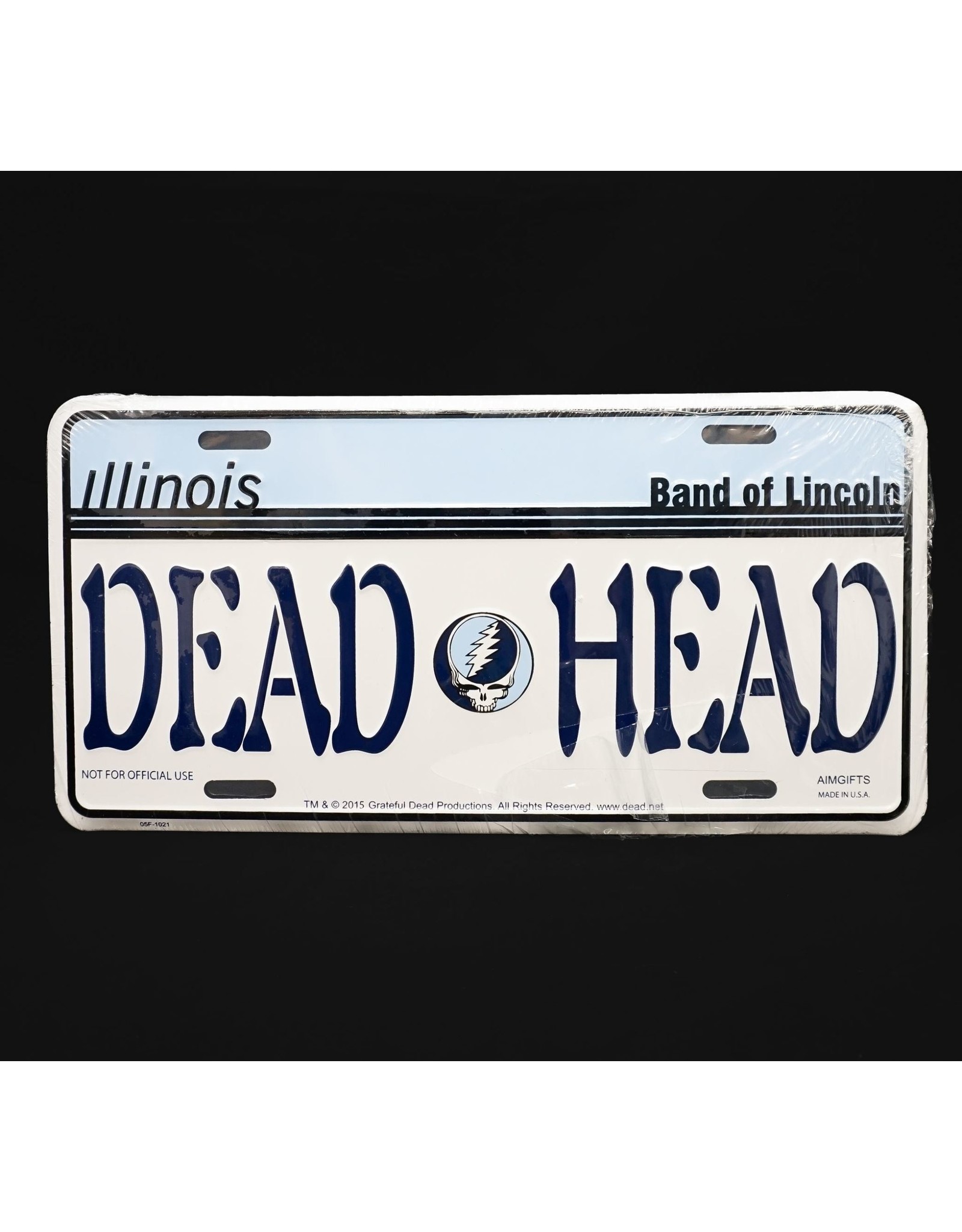 License Plate - Illinois Dead Head