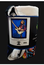 Jimi Concert Throw Blanket