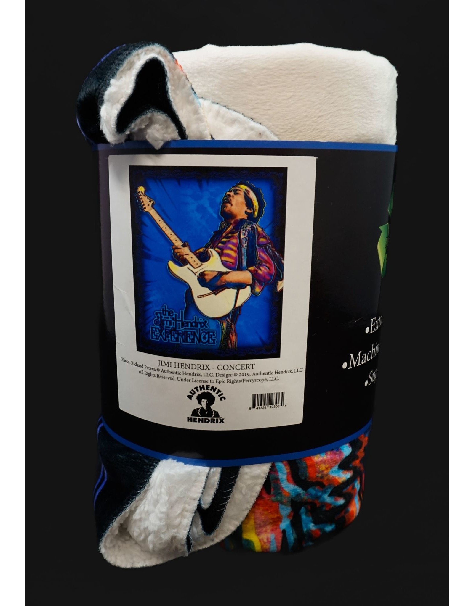 Jimi Concert Throw Blanket