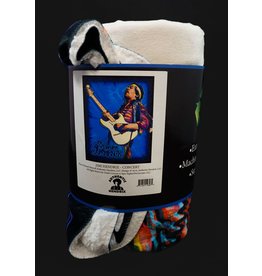 Jimi Concert Throw Blanket