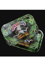 Backwoods Riggity Riggity Wrecked Medium Metal Rolling Tray w/ Magnetic Lid