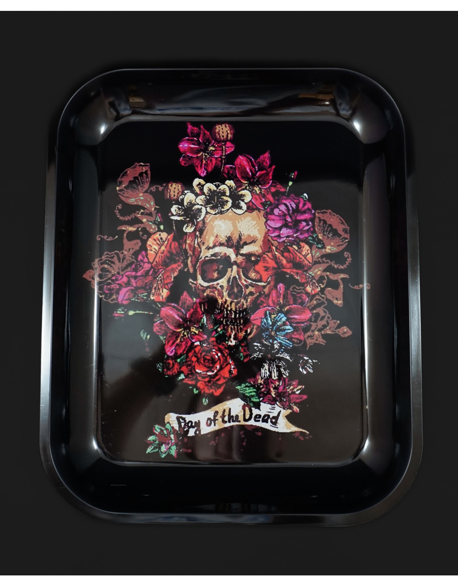 Day of the Dead XLarge Metal Rolling Tray