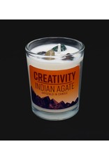 Small Stone Energy Candle -