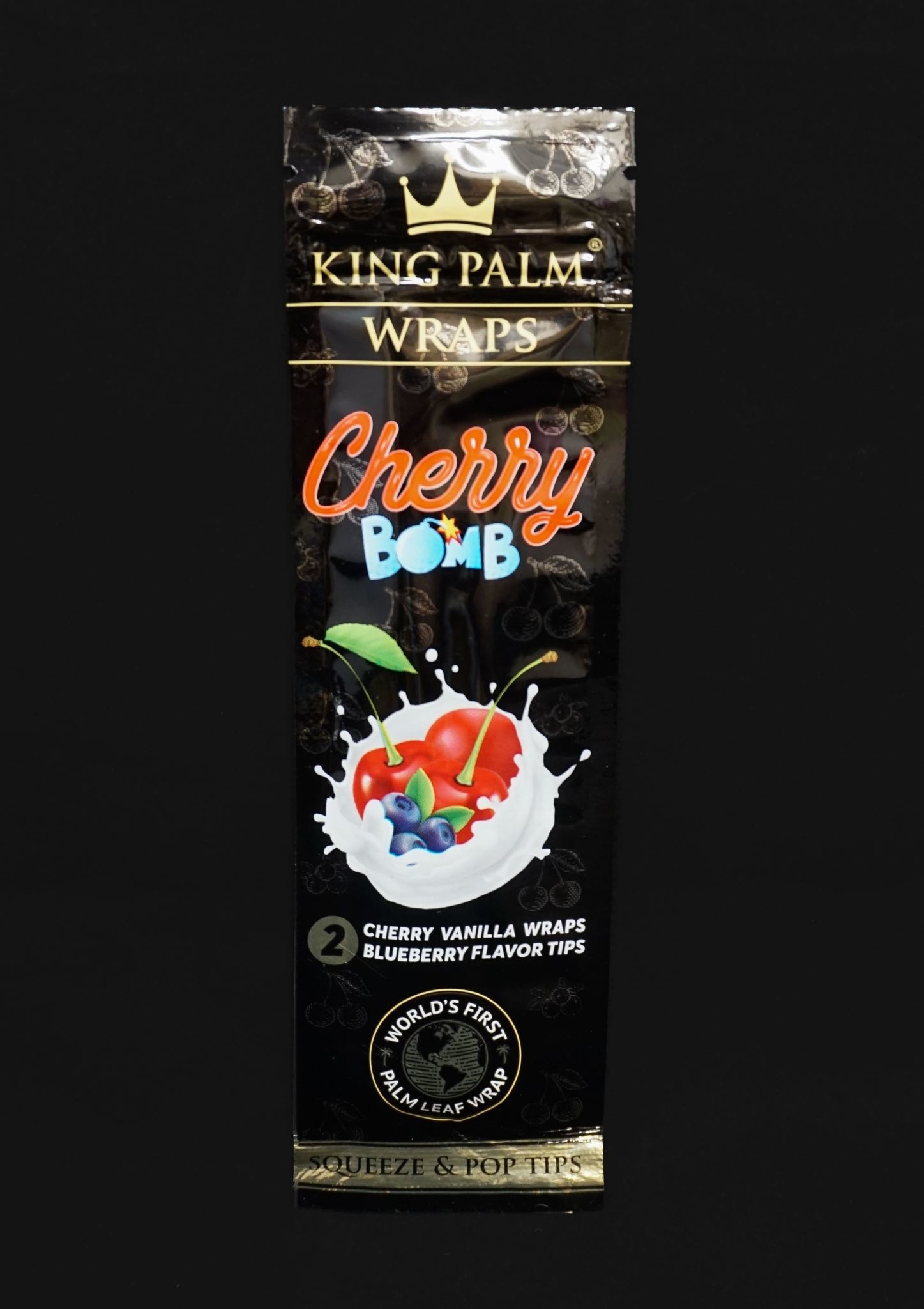 King Palm King Palm XL Wraps Cherry Bomb Slightly Burnt Out