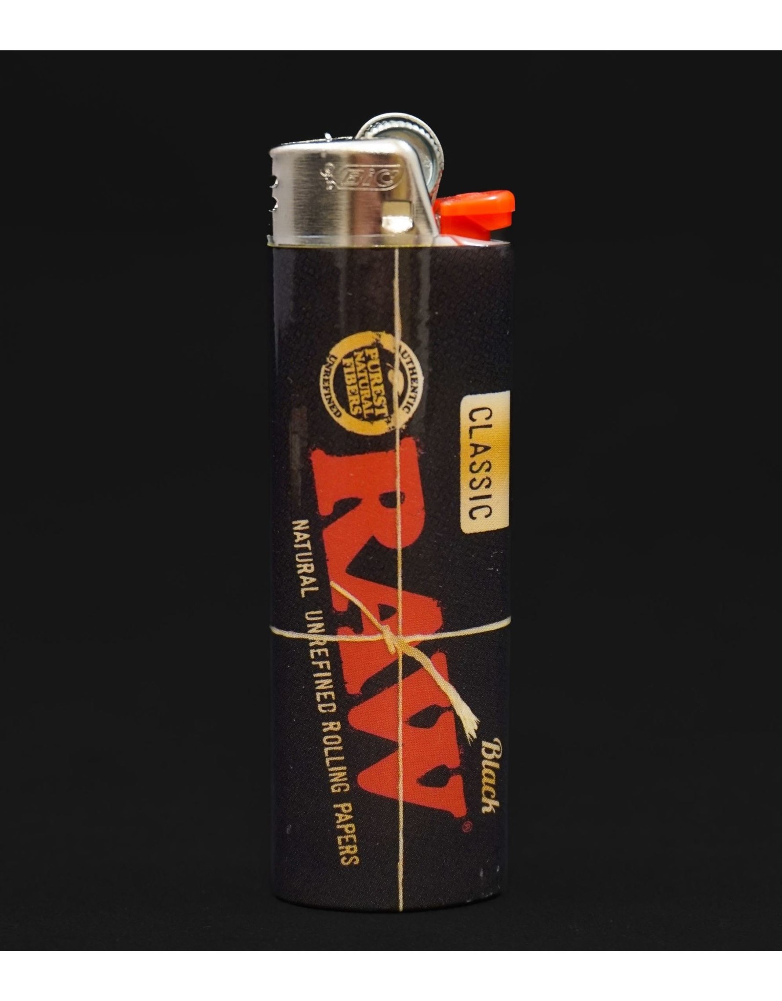 Raw Raw Black Bic Lighter