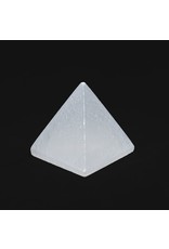 Gemstone Carving Pyramid - Selenite