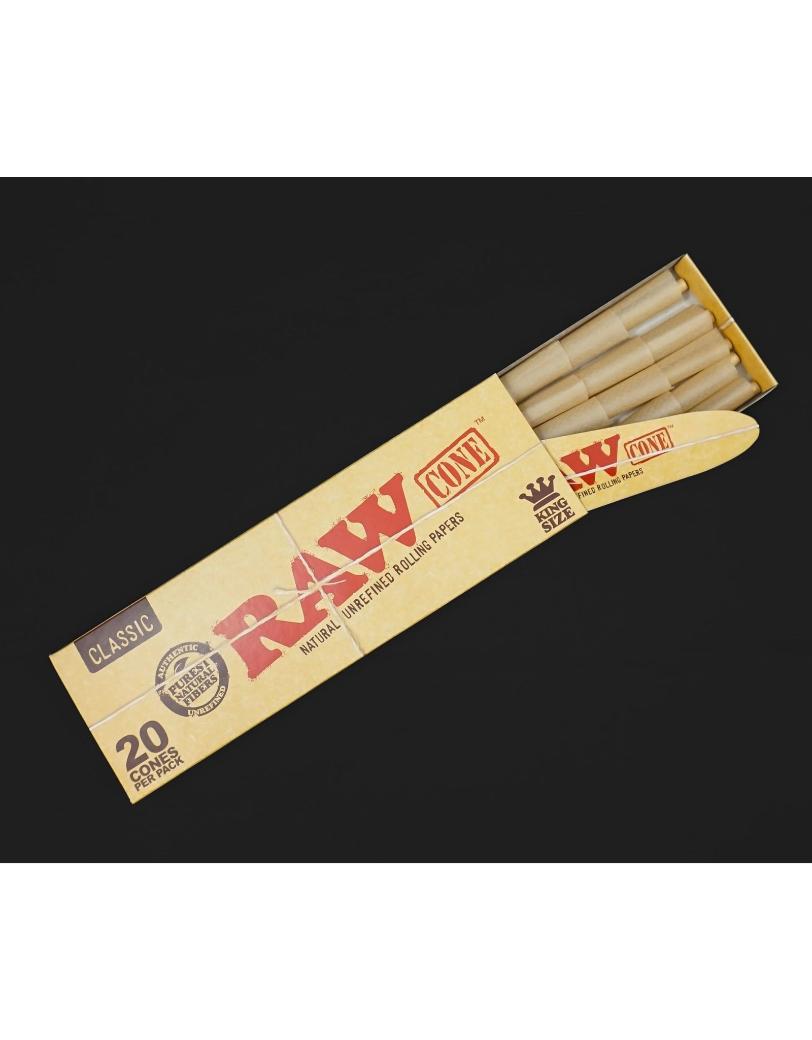 Raw Raw Classic KS Cones 20pk