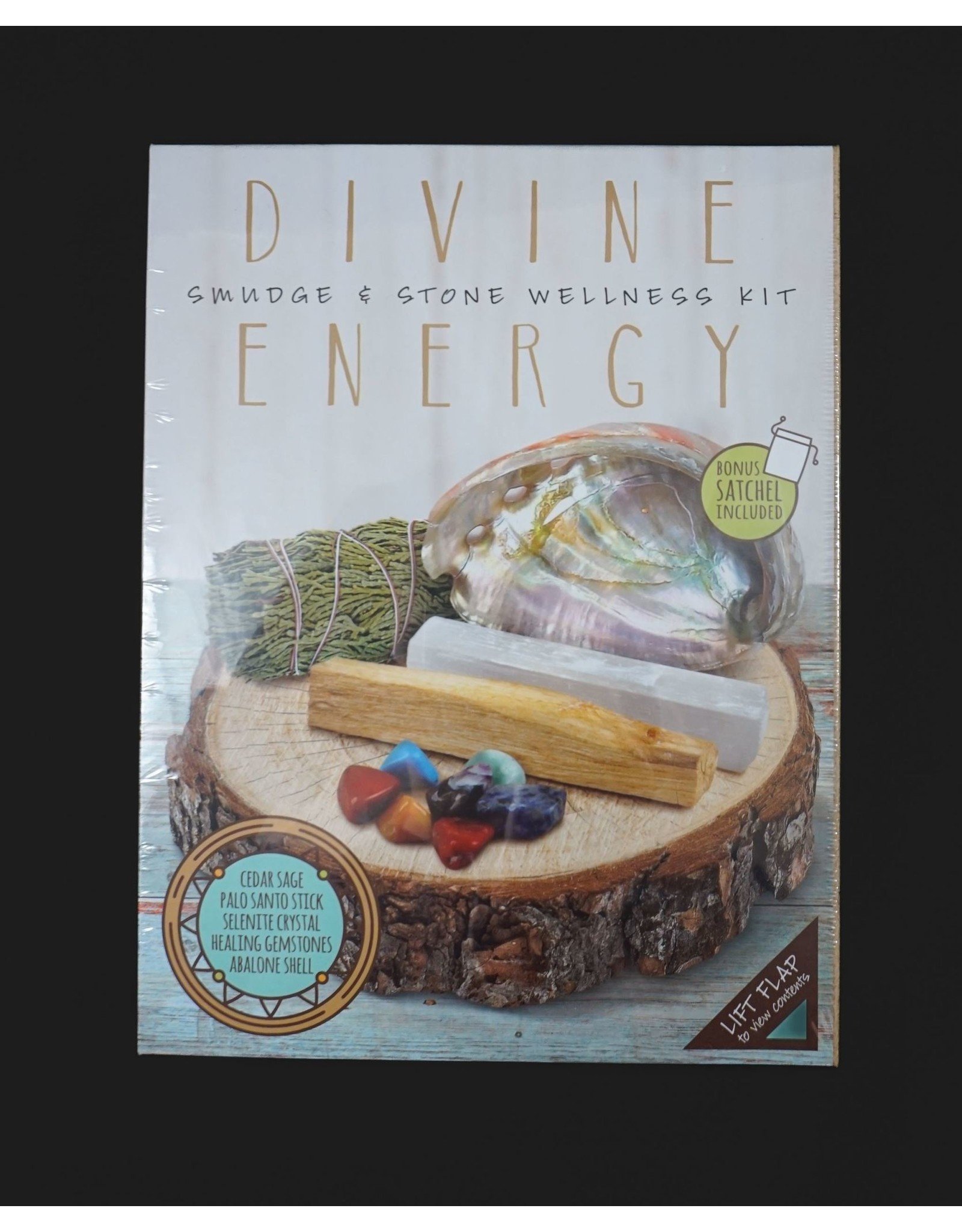 Divine Energy Smudge & Stone Wellness Kit