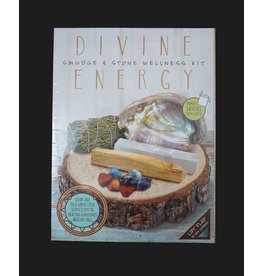 Divine Energy Smudge & Stone Wellness Kit