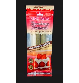 kingpalm King Palm Pre-Roll Wraps – 2pk Mini Strawberry Shortcake