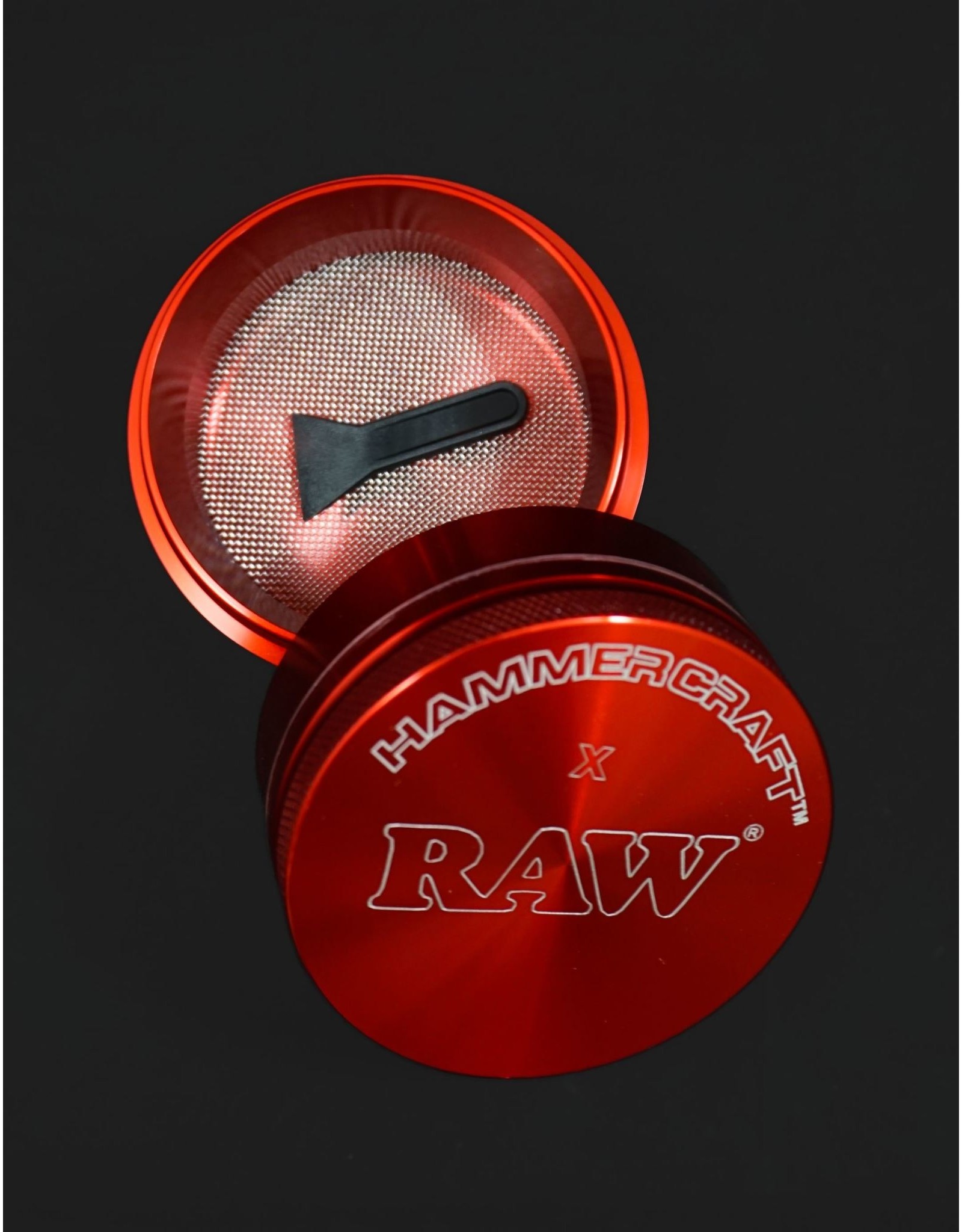 Raw Hammercraft X Raw Grinder 2.5" 4pc - Red