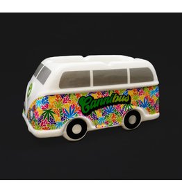 Fujima Fujima Hippie Bus Ceramic Ashtray - Tie-Dye