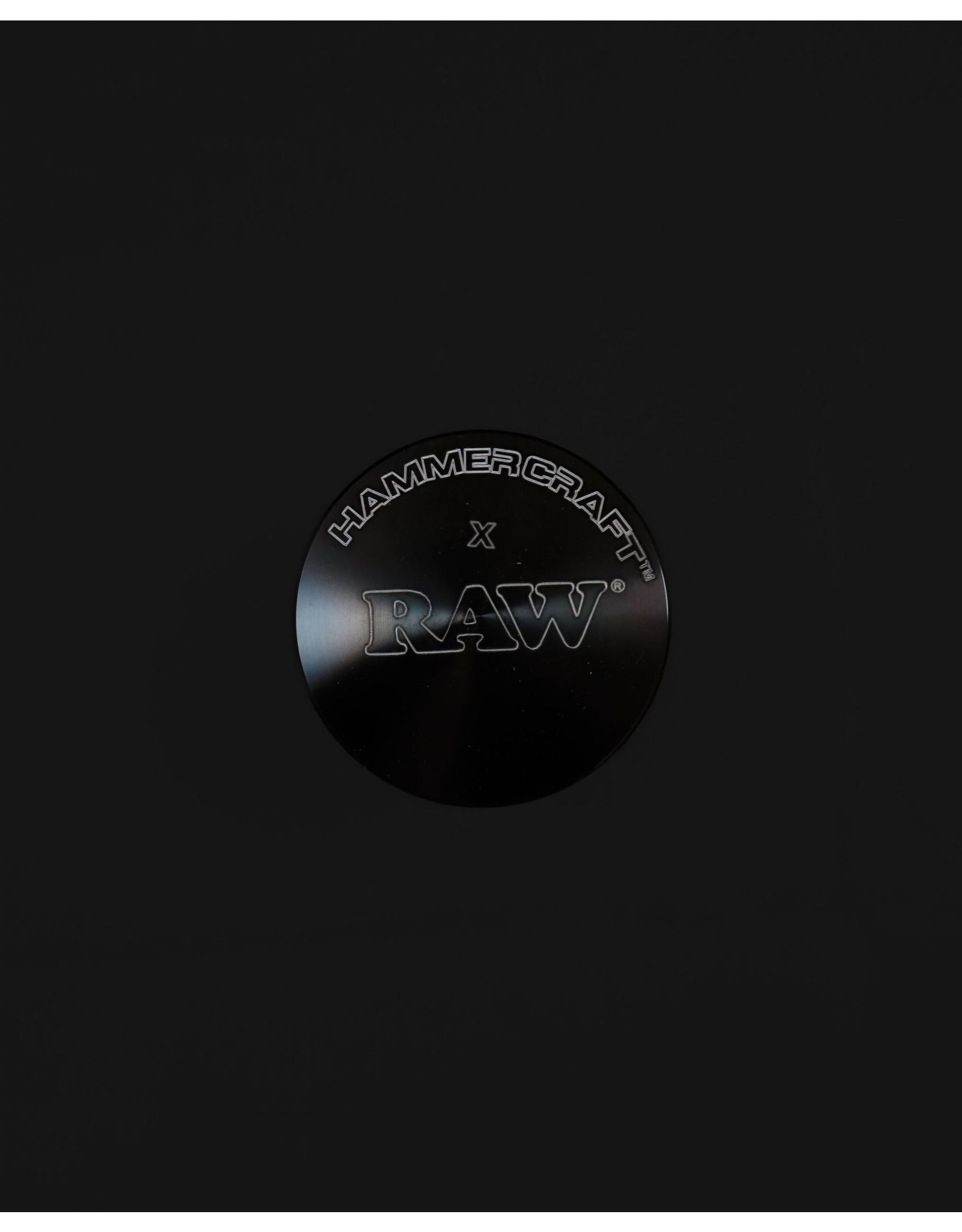 Raw Hammercraft X Raw Grinder 2" 4pc - Black