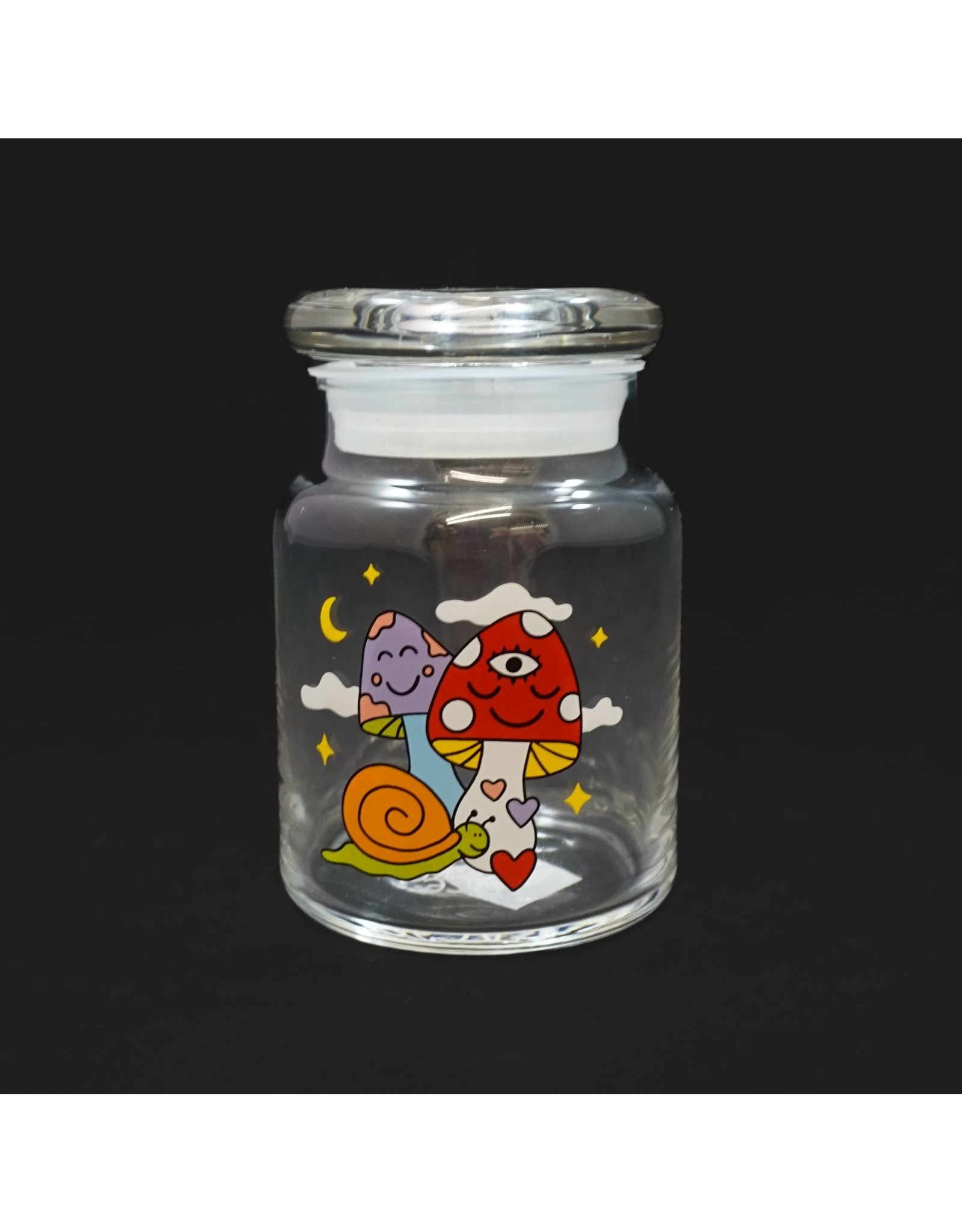 420 Science 420 Science Jars Small Woke Cosmic Mushroom Pop Top