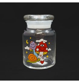 420 Science 420 Science Jars Small Woke Cosmic Mushroom Pop Top