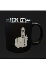 Ceramic Drinking Mug - Middle Finger