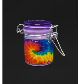 Tie-Dye Airtight 1.5oz Glass Stash Jar