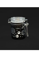 Black Galaxy Airtight 1.5oz Glass Stash Jar