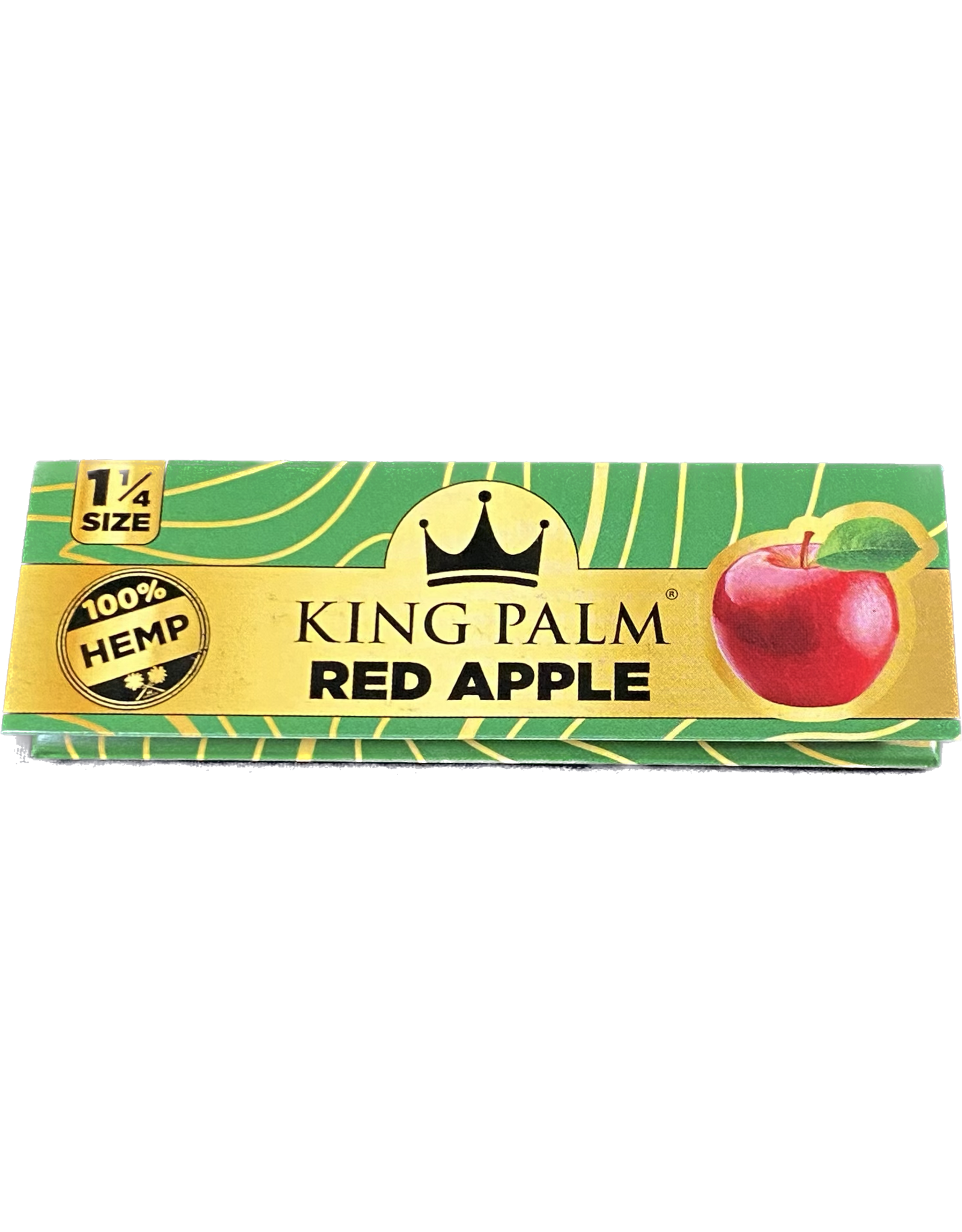 King Palm King Palm Flavored Hemp 1.25 Papers - Red Apple