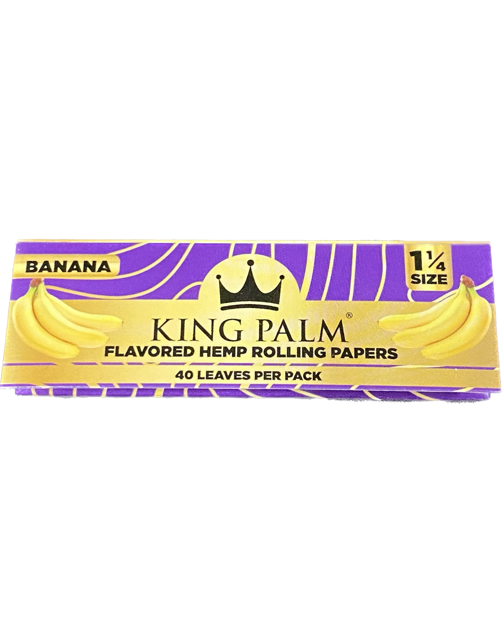 King Palm King Palm Flavored Hemp 1.25 Papers - Banana