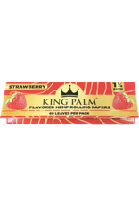 King Palm King Palm Flavored Hemp 1.25 Papers - Strawberry