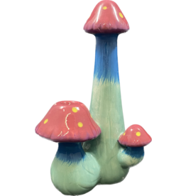 Fairytale 8" Mushroom Ceramic Handpipe