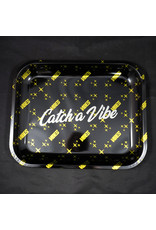 Vibes Papers VIBES Metal Rolling Tray - Catch a Vibe Large