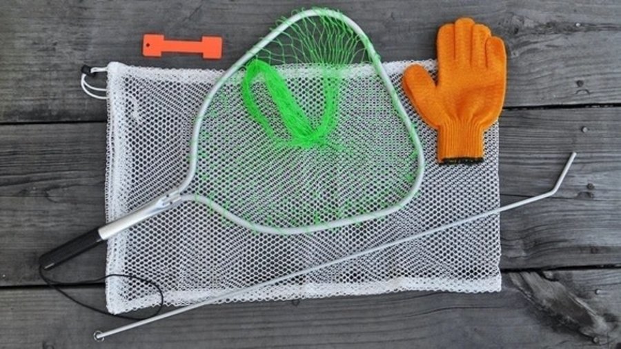 Joy Fish Plastic Grip Lobster Net