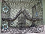 Joy Fish Blue Crab Trap 1.5'' Hex Mesh 24" X 24" X 19"